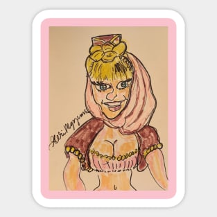 I Dream of Jeannie Sticker